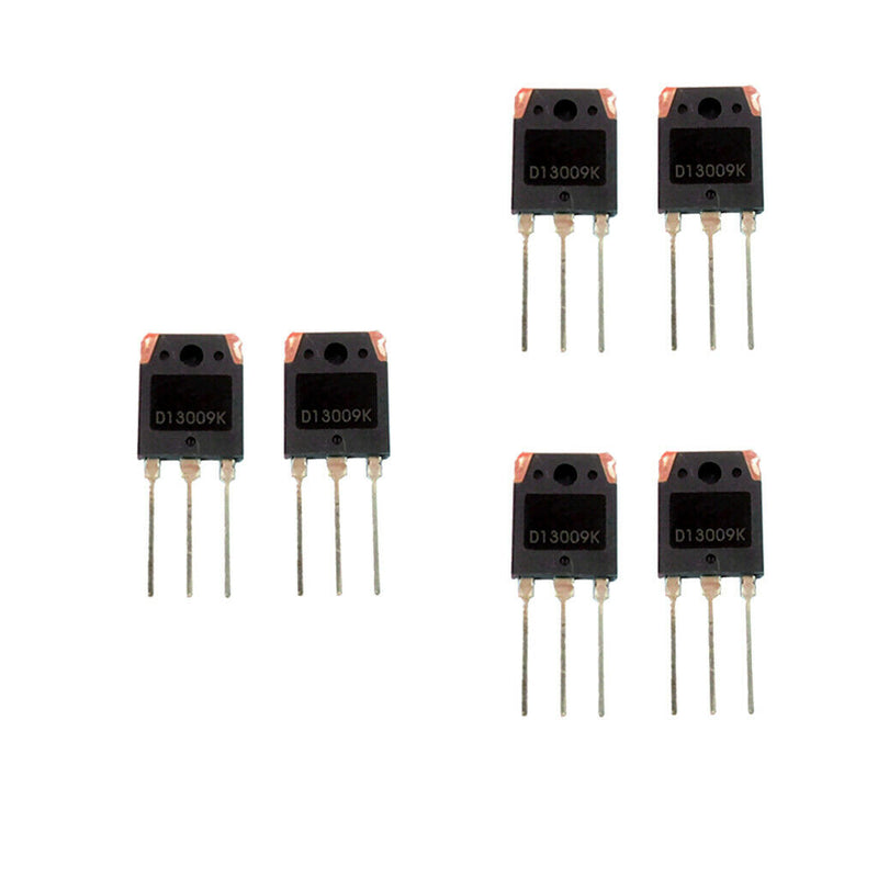 6 Pieces Transistors NPN 40 V 450 V 12A 3 Pin TO 126 TO 3P Crystal Valve