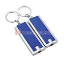 2Pcs Mini LED Camping Hiking Key Chain Keyring Flashlight Lamp Torch White Light