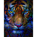 Full Round 5D Diamond Painting DIY Animal Rhinestone (Splicing Tiger B2455)