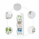 Storage Rack Shelf Wall Mounted Hang Cleaning Tools Holder 3-Layer Organizer New