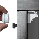 White Invisible Magnetic Baby Children Safety Lock Kit for Cupboard Drawer Door
