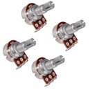 Metric Full Size 18mm Split Shaft Pots A50K & B50K Guitar Potentiometers, 4