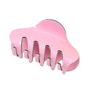 Women Hair Clip Girl Hair Claw Clamps Ladies Hairpins Headwear Gift (Pink) A