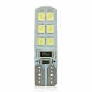 10x Xenon White T10 W5W 12-SMD 2835 LED Canbus Error Free Silica Light-B Hn