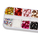 Colorful Nail Paillette Make up Eyes Body Glitter Decals Supplies Decorative