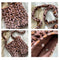 2x Plush Leopard Print Shoulder Bag for