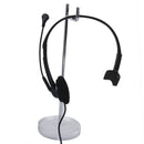 Removable Acrylic Base Headphone Stand Display Headset Hanger Rack Organizer
