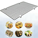 1pc Carbon Steel Non-stick Cooling Rack Cooling Grid Baking Tray For Biscui