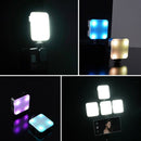 RGB LED Video Light with Softbox Mini Photo Light for GoPro DSLR Camera A