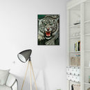 5D DIY Full Drill Diamond Painting Fierce Tiger Cross Stitch Embroidery Kit
