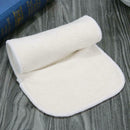 Reusable 4-Layer Bamboo Fiber Insert Soft Infant Baby Cloth Nappy Diaper A