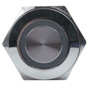 DC3V Blue Illuminated LED 16mm Metal Momentary Push Button Switch SPST