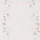 New Table Runner Embroidered Floral Table Cloth Pattern: