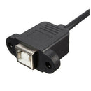 Black USB Angle 90 Degree Angle Extension Cable Male to Female Adapter nbh WYH