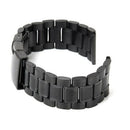 Solid Stainless Steel Links Watch Band Strap Deployment Buckle 22mm Straigh T8N5