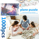 1000pcs Bench and Girl Jigsaw DIY Paper Puzzle Assembling Picture Toys Gift