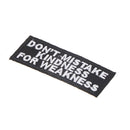 Don't mistake cloth badges patch embroidered applique sewing label patches BX
