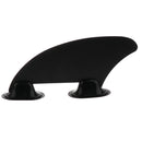 Kayak Skeg Tracking Fin Integral Fin for Surfing Board Fishing Boat Canoe Black