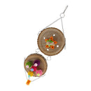 Keeps Bird Happy,Medium Large Parrots Parakeet Macaw Budgie Chew Wooden Toys