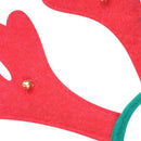 Christmas Deer Antlers Headband Hair band With Bells Party Prop H5T4