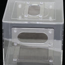 Breeding Box Clear Acrylic Case Habitat for Mini Pet House for Reptiles