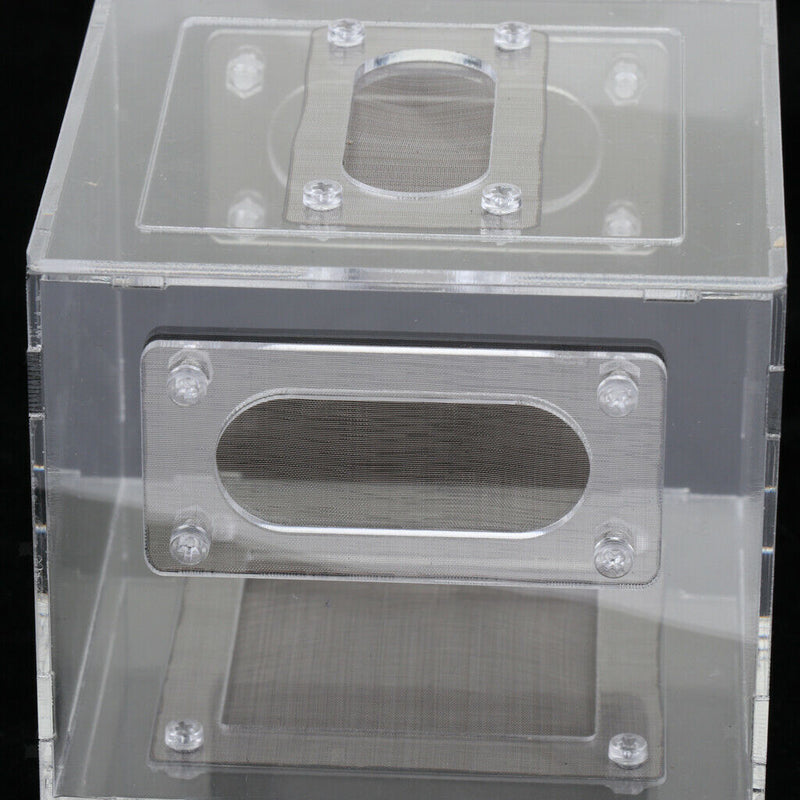 Breeding Box Clear Acrylic Case Habitat for Mini Pet House for Reptiles