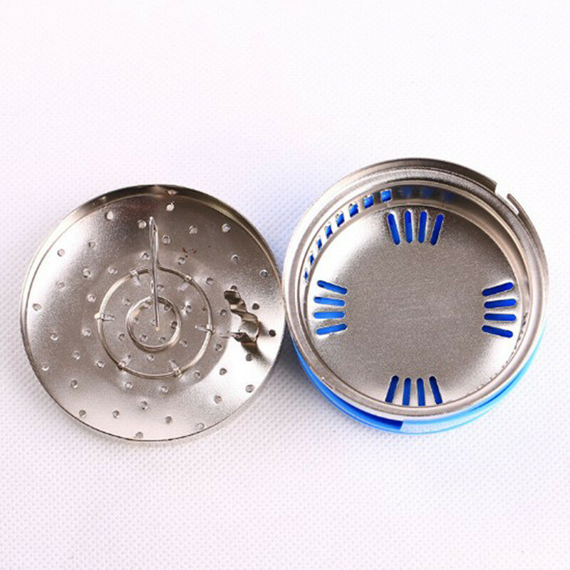 Stainless Steel Moxibustion Box Moxa Roll Stick Burner Massage Acupuncture FT