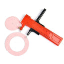 Adjustable Compass Circle 10mm-150mm Rubber Paper Cut Kit New Leather T1T2 G4W8