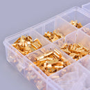 300PCS Cold-pressed Assorted Crimp Terminal Wire Crimping Toosl Combination _kz