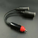 Hot 12V Power Dual Car Cigarette Lighter Socket Plug Adaptor Charger Splitter A+