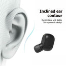 A6S Bluetooth TWS Earphones Stereo Handsfree In-Ear Headset w/ Mic (Black) SN9F