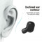 A6S Bluetooth TWS Earphones Stereo Handsfree In-Ear Headset w/ Mic (Black) SN9F