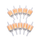 10 pack Gas Inline Fuel Filters large size Hn