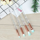 10PCS Diamond Eyeshadow Eyebrow Blending Brush Set Eye Make-up Brushes lj
