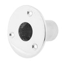 Boat Stainless Steel 316 Grade Embedded Deck Base Fits 25mm 1" Pipe/Tube