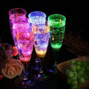 . Lights LED Champagne Glass Flashing Color Changing Party CUP \ ^ V0Y4