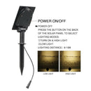 Led Landscape Solar Spotlights Waterproof Outdoor Solar Lights Auto On/Off