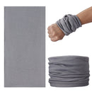 12pcs Outdoor Sports Bandana Scarf Seamless Elastic Face Cover Neck Tube