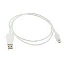 Micro USB LED Cable, 3.3ft Cool Colorful Visable Flowing Light Data Sync / Fast