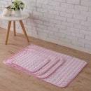 Summer Pet Cooling Ice Mat Cat Puppy Dog Sleeping Blanket Cushion (Pink M) A