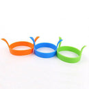 Silicone Round Omelette Fry Egg Ring Pancake Poach Mold Kitchen Cooking Tool x1
