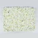 Artificial Flower Wall Hanging Panel Wedding Party Background Screen Decor White