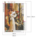 5D DIY Diamond Painting Cat Full Drill Rhinestone Cross Stitch Kits (T364)