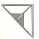 Woodworking Measuring Tool 14" Triangle Ruler Aluminum Metric Square Speed B7N3