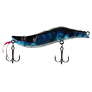 12Pcs 8Cm/14G Fishing Lure Lead Sinker Jigs Octopus Wood Shrimp Bait with S