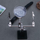 Clamp Form Magnifying Glass Desktop Magnifier Phone Repair Platform Station
