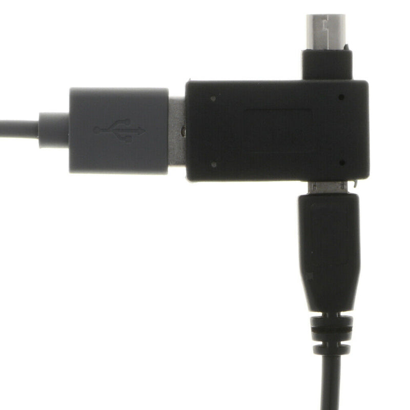 4 Micro USB to USB OTG Adapter Stick, Micro USB B Male to USB A Female,