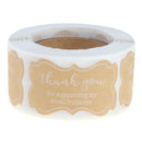 1 roll  Thank You Stickers Seal Thanks for Shopping Supporting My Small Busi Gw
