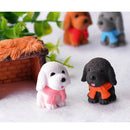 4pcs Fairy Garden Houses Succulent Pots Micro Landscape Decoration Dog