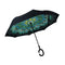 Womens Reverse Umbrella Double-Layer Uv Protection Upside Down Umbrella